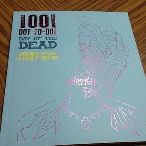 1001 Dot-To-Dot Day Of The Dead, New 42 Connect The Dots Puzzles Challenging
